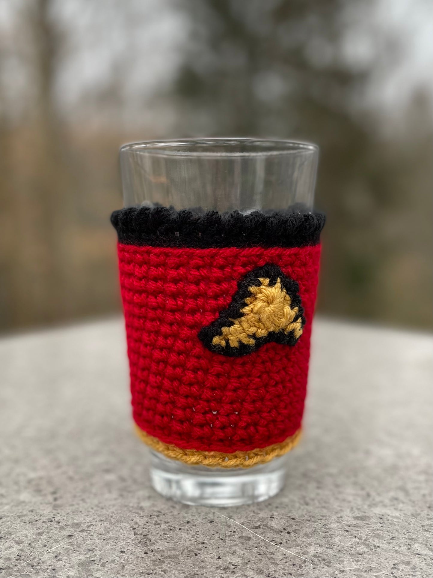 4” Tall Boldly Colored Tapered Koozie